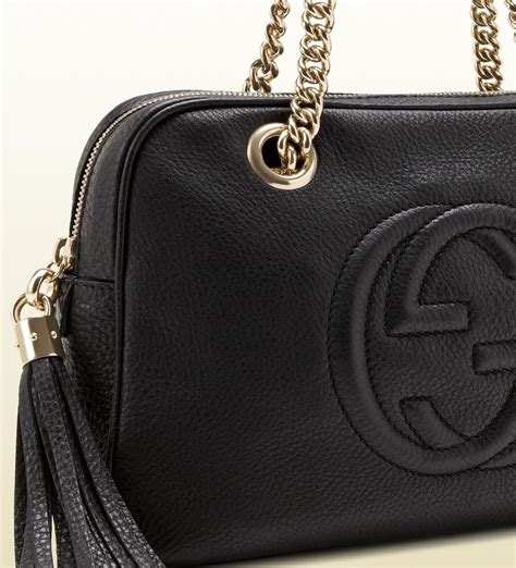 gucci soho bag gumtree|gucci soho shoulder bag black.